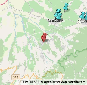 Mappa Via Rimembranza, 89010 Varapodio RC, Italia (6.96286)