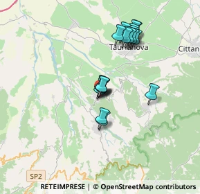 Mappa Via Rimembranza, 89010 Varapodio RC, Italia (3.35833)