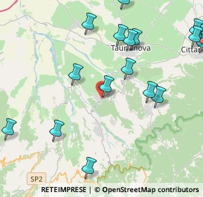 Mappa Via Rimembranza, 89010 Varapodio RC, Italia (6.3825)