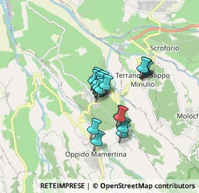 Mappa Via Rimembranza, 89010 Varapodio RC, Italia (1.107)