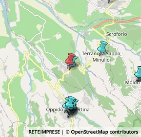 Mappa Via Rimembranza, 89010 Varapodio RC, Italia (3.061)