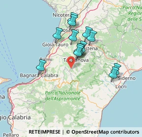 Mappa Via Rimembranza, 89010 Varapodio RC, Italia (13.37462)
