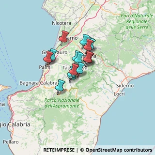 Mappa Via Genova, 89010 Molochio RC, Italia (9.82316)