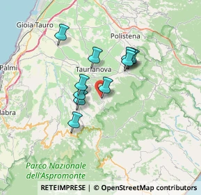 Mappa Via Piccola, 89010 Molochio RC, Italia (5.77727)