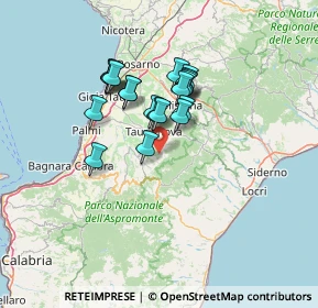 Mappa Via Piccola, 89010 Molochio RC, Italia (11.512)