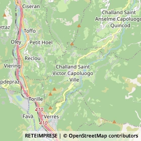 Mappa Challand-Saint-Victor