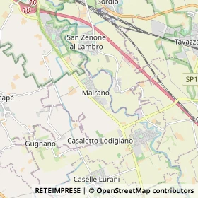 Mappa Casaletto Lodigiano