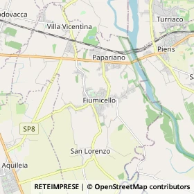 Mappa Fiumicello