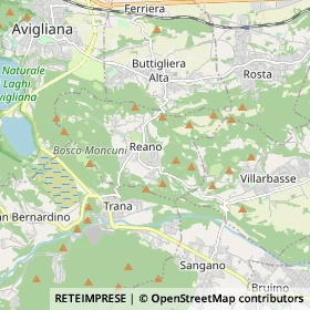 Mappa Reano