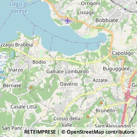 Mappa Galliate Lombardo
