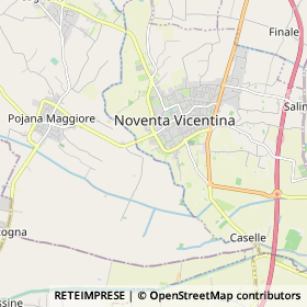 Mappa Noventa Vicentina