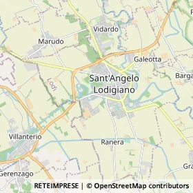 Mappa Sant'Angelo Lodigiano