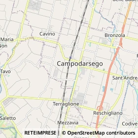 Mappa Campodarsego