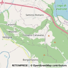 Mappa Cossano Canavese