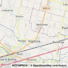 Mappa Vigonza