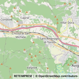 Mappa Sant'Ambrogio di Torino