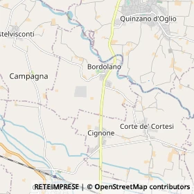 Mappa Bordolano