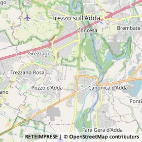 Mappa Vaprio d'Adda