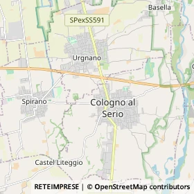 Mappa Cologno al Serio
