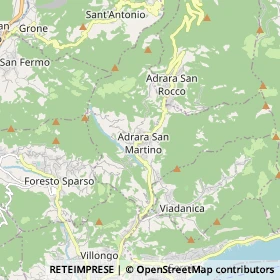 Mappa Adrara San Martino