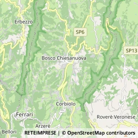 Mappa Bosco Chiesanuova