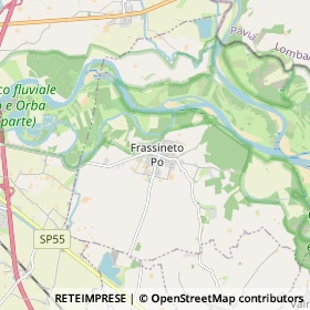 Mappa Frassineto Po