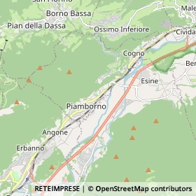 Mappa Piamborno
