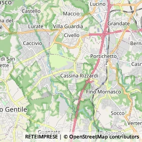 Mappa Cassina Rizzardi