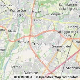 Mappa Treviolo