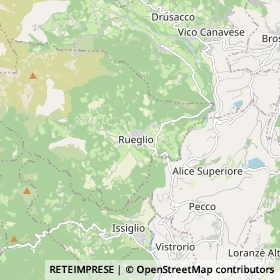 Mappa Rueglio