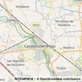 Mappa Casalpusterlengo