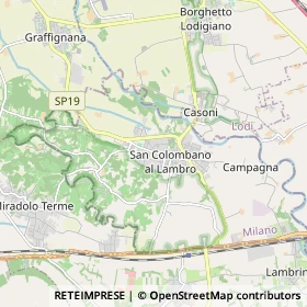 Mappa San Colombano al Lambro