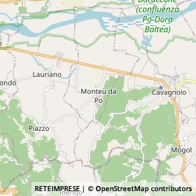 Mappa Monteu da Po