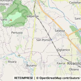Mappa San Ponso
