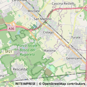 Mappa Cislago