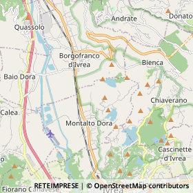 Mappa Montalto Dora