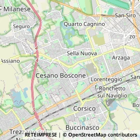 Mappa Cesano Boscone