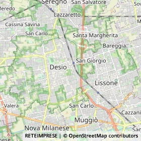 Mappa Desio