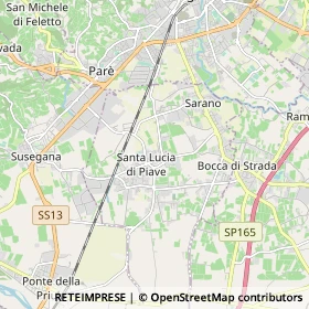 Mappa Santa Lucia di Piave