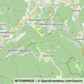 Mappa Brinzio