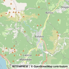 Mappa Ballabio