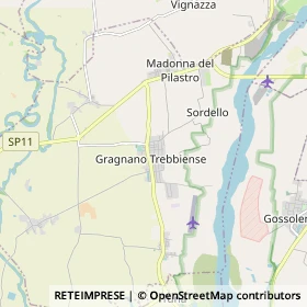 Mappa Gragnano Trebbiense