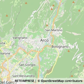 Mappa Arco