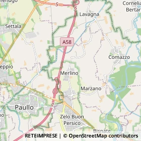 Mappa Merlino