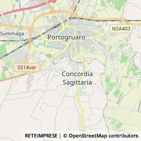 Mappa Concordia Sagittaria