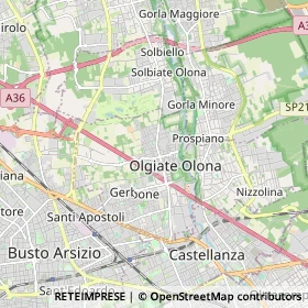 Mappa Olgiate Olona