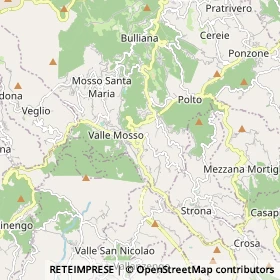 Mappa Valle Mosso