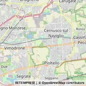 Mappa Cernusco sul Naviglio