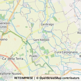Mappa Sant'Alessio con Vialone