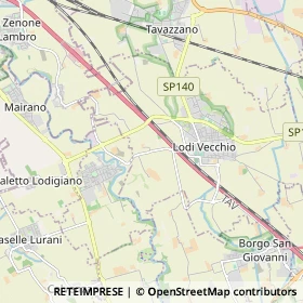 Mappa Lodi Vecchio